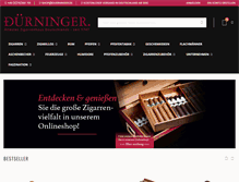 Tablet Screenshot of duerninger.de